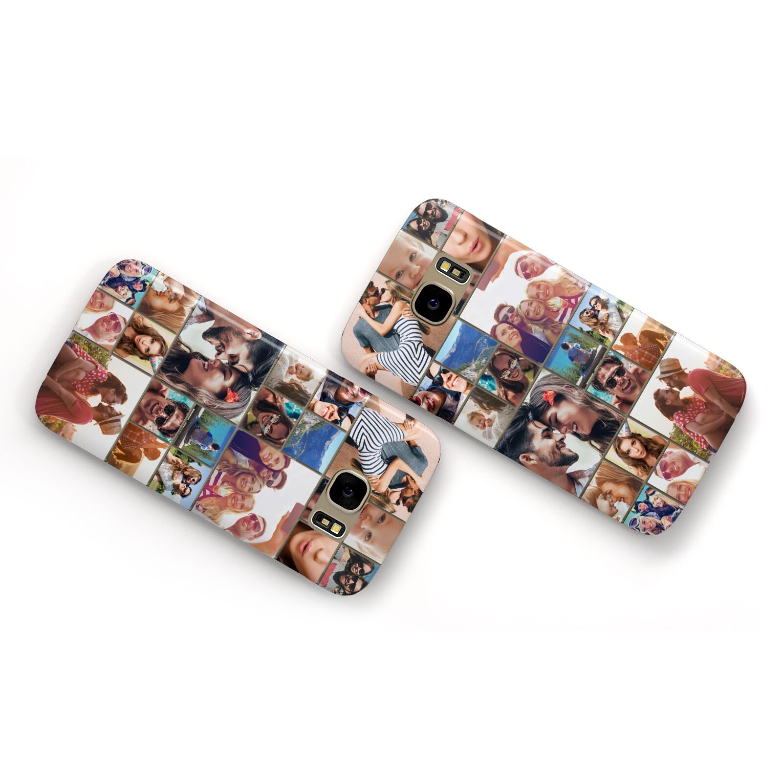 Photo Grid Samsung Galaxy Case Flat Overview
