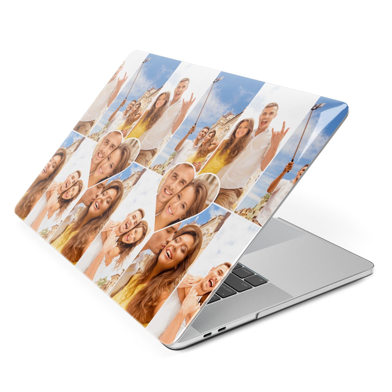 Photo Heart Apple MacBook Case Side View