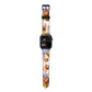 Photo Heart Apple Watch Strap Size 38mm with Blue Hardware