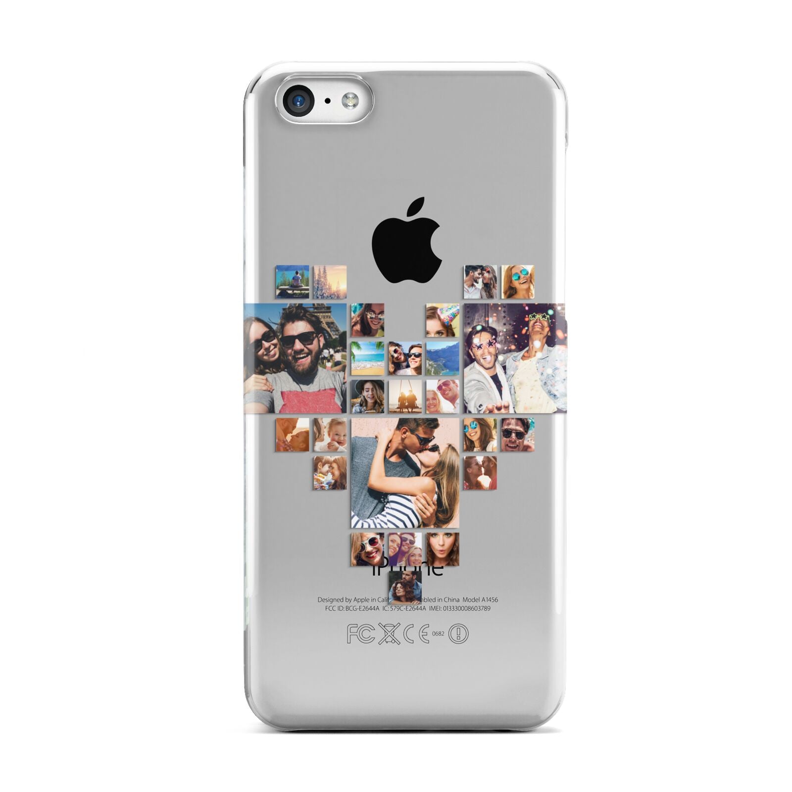 Photo Heart Collage Apple iPhone 5c Case