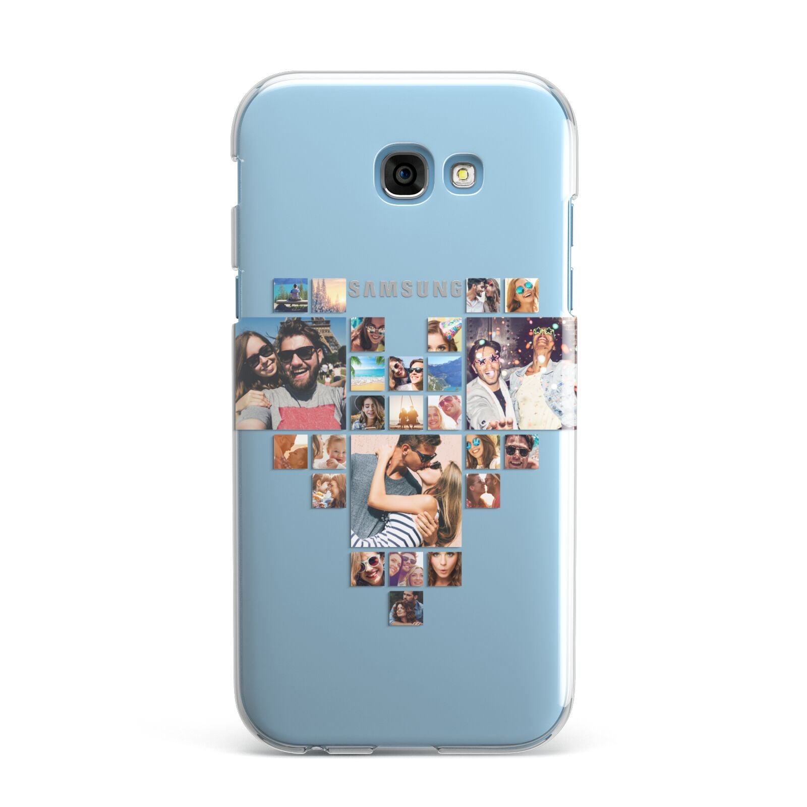 Photo Heart Collage Samsung Galaxy A7 2017 Case
