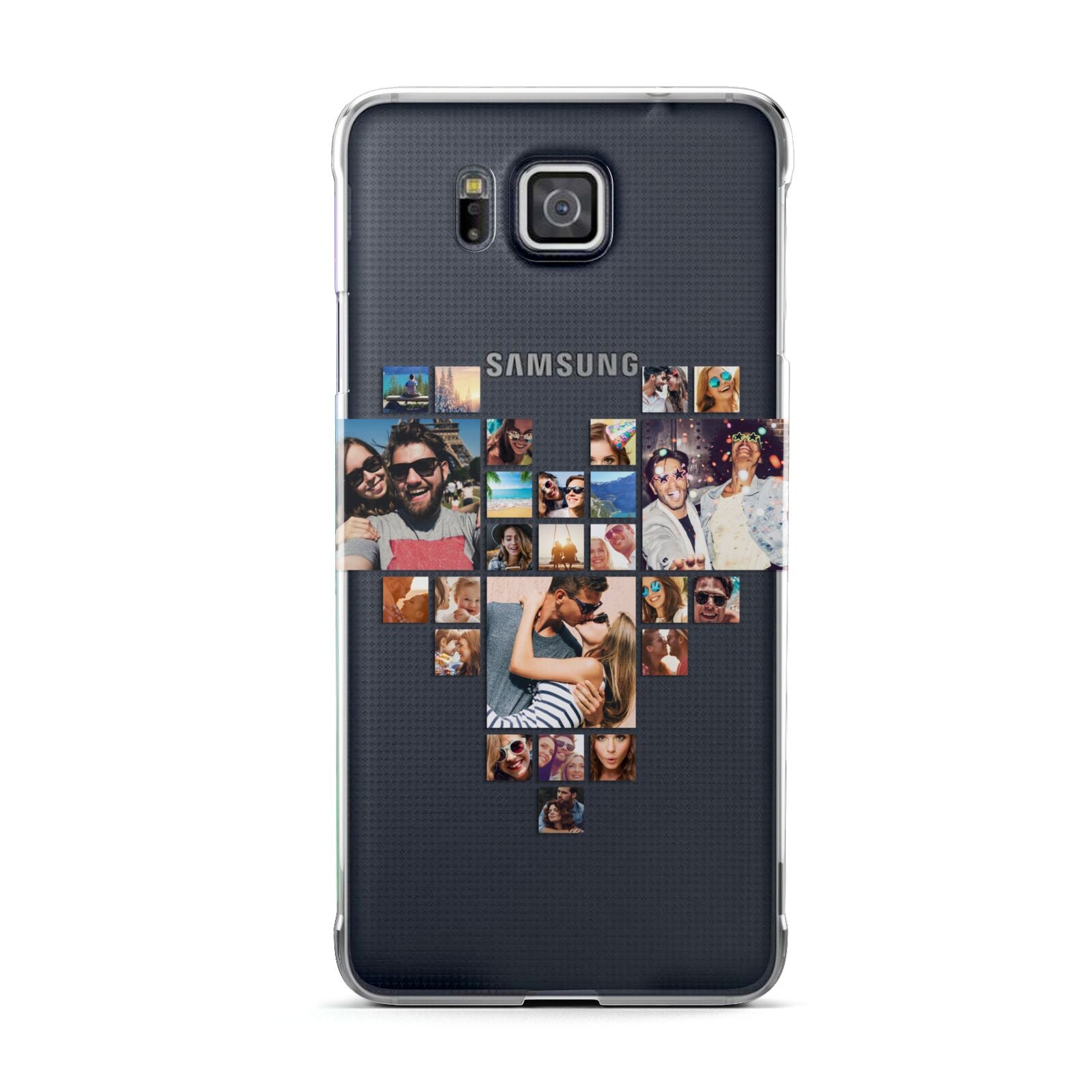 Photo Heart Collage Samsung Galaxy Alpha Case