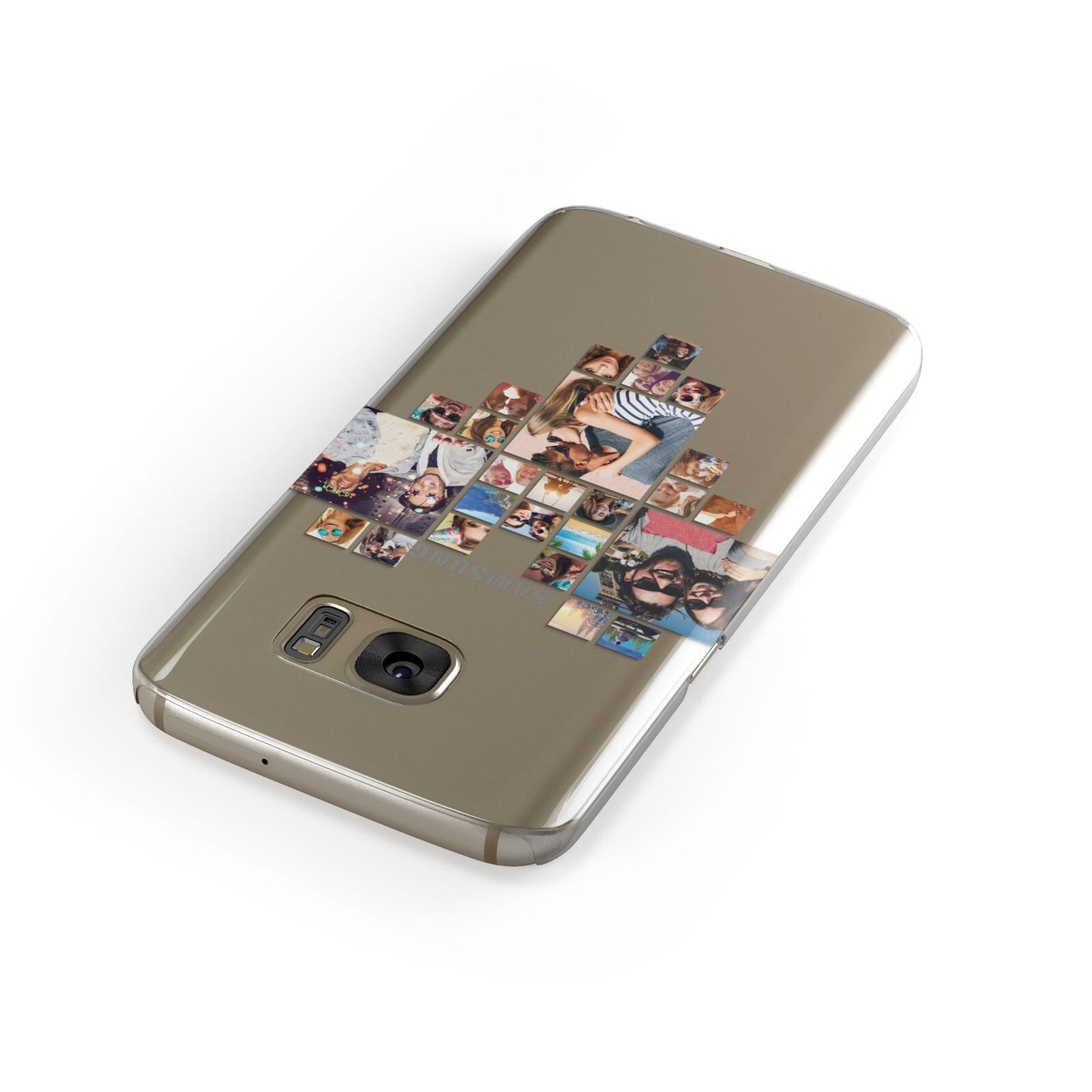Photo Heart Collage Samsung Galaxy Case Front Close Up