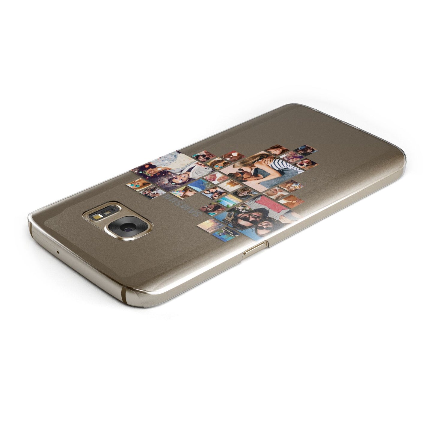 Photo Heart Collage Samsung Galaxy Case Top Cutout