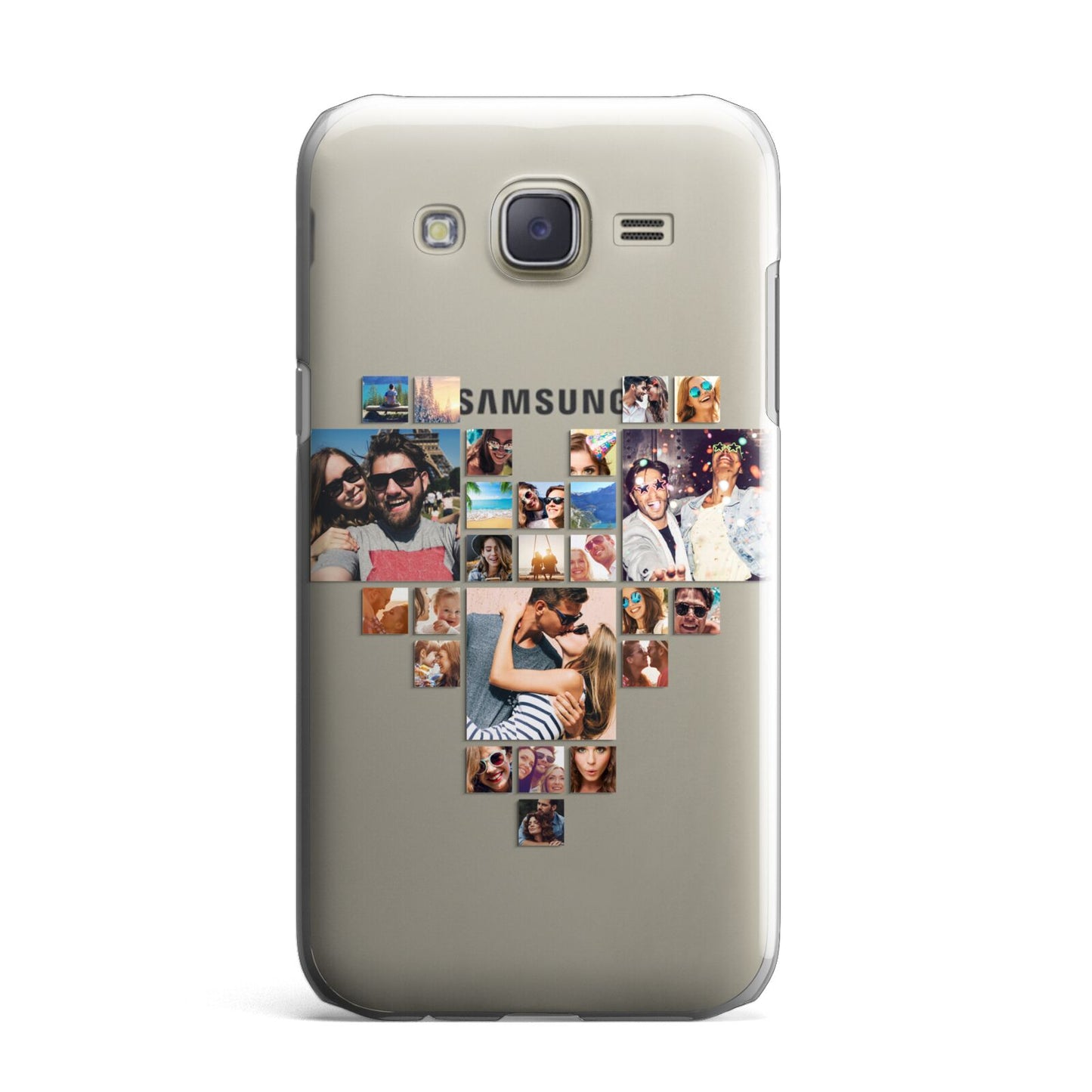 Photo Heart Collage Samsung Galaxy J7 Case
