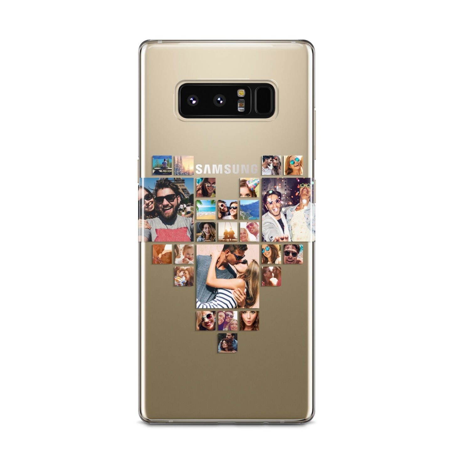Photo Heart Collage Samsung Galaxy Note 8 Case