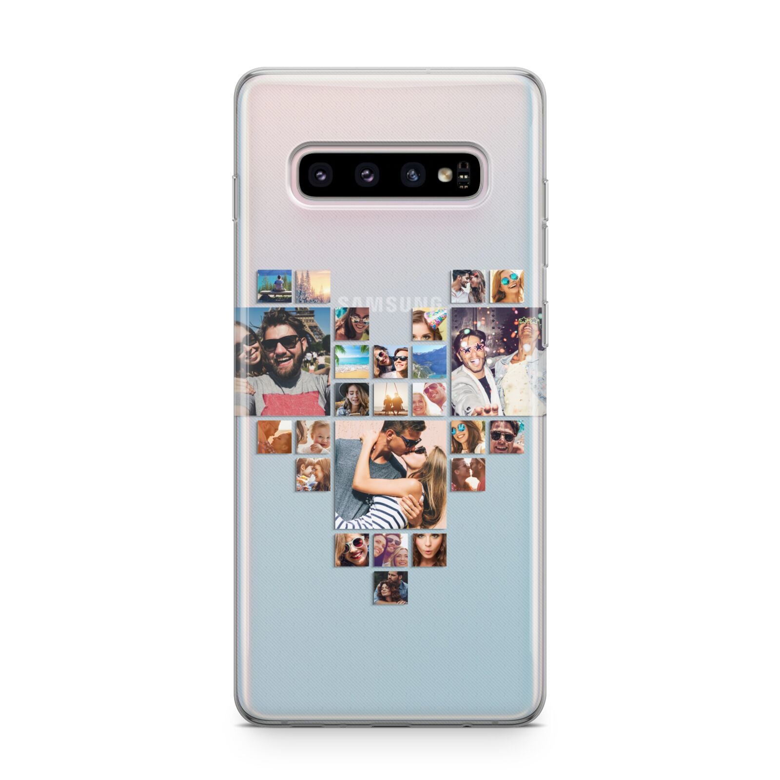 Photo Heart Collage Samsung Galaxy S10 Plus Case