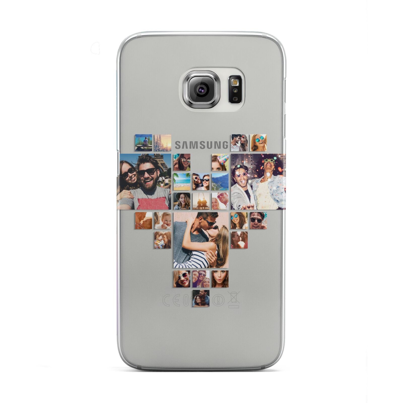 Photo Heart Collage Samsung Galaxy S6 Edge Case