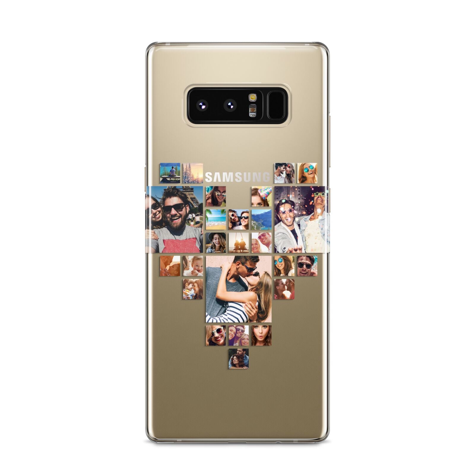 Photo Heart Collage Samsung Galaxy S8 Case