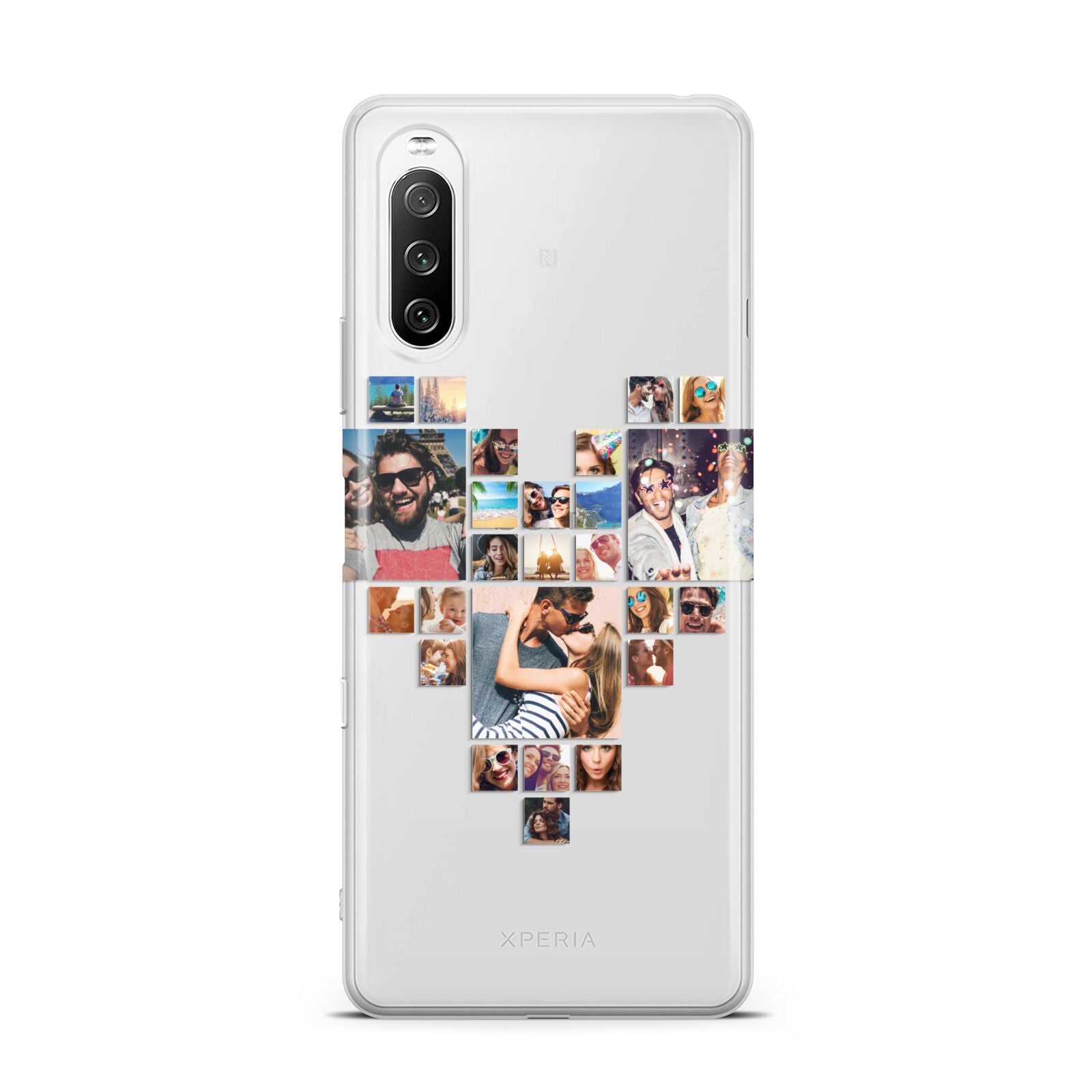 Photo Heart Collage Sony Xperia 10 III Case