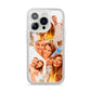 Photo Heart iPhone 14 Pro Clear Tough Case Silver