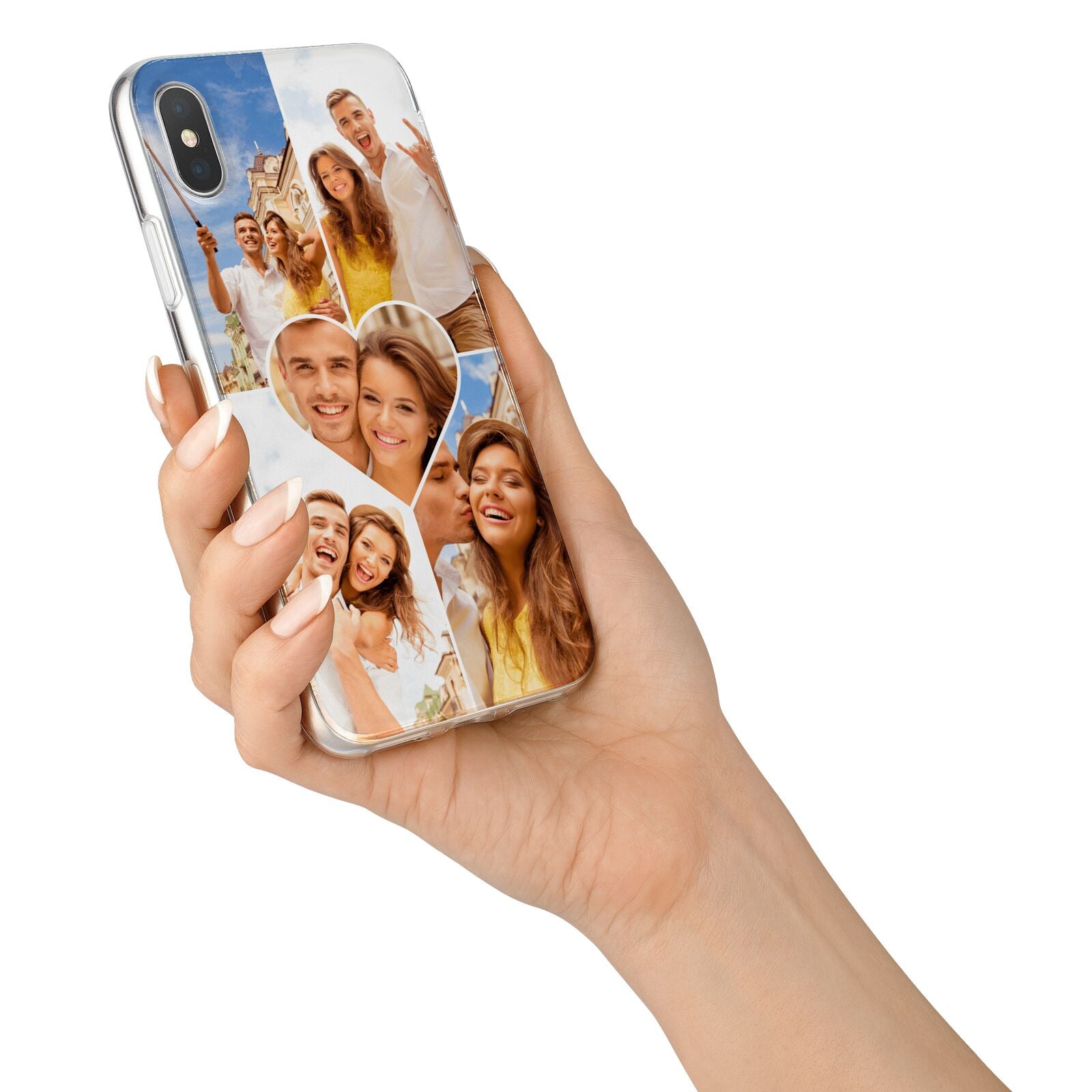 Photo Heart iPhone X Bumper Case on Silver iPhone Alternative Image 2