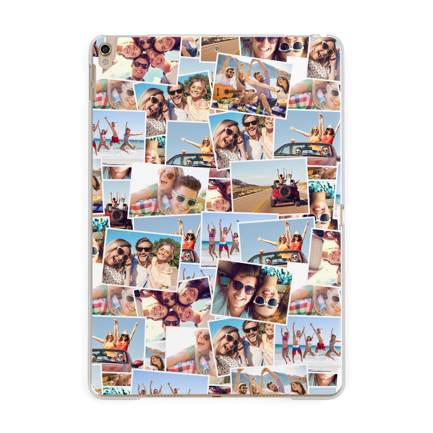 Photo Montage Apple iPad Gold Case