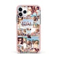 Photo Montage Apple iPhone 11 Pro in Silver with Pink Impact Case