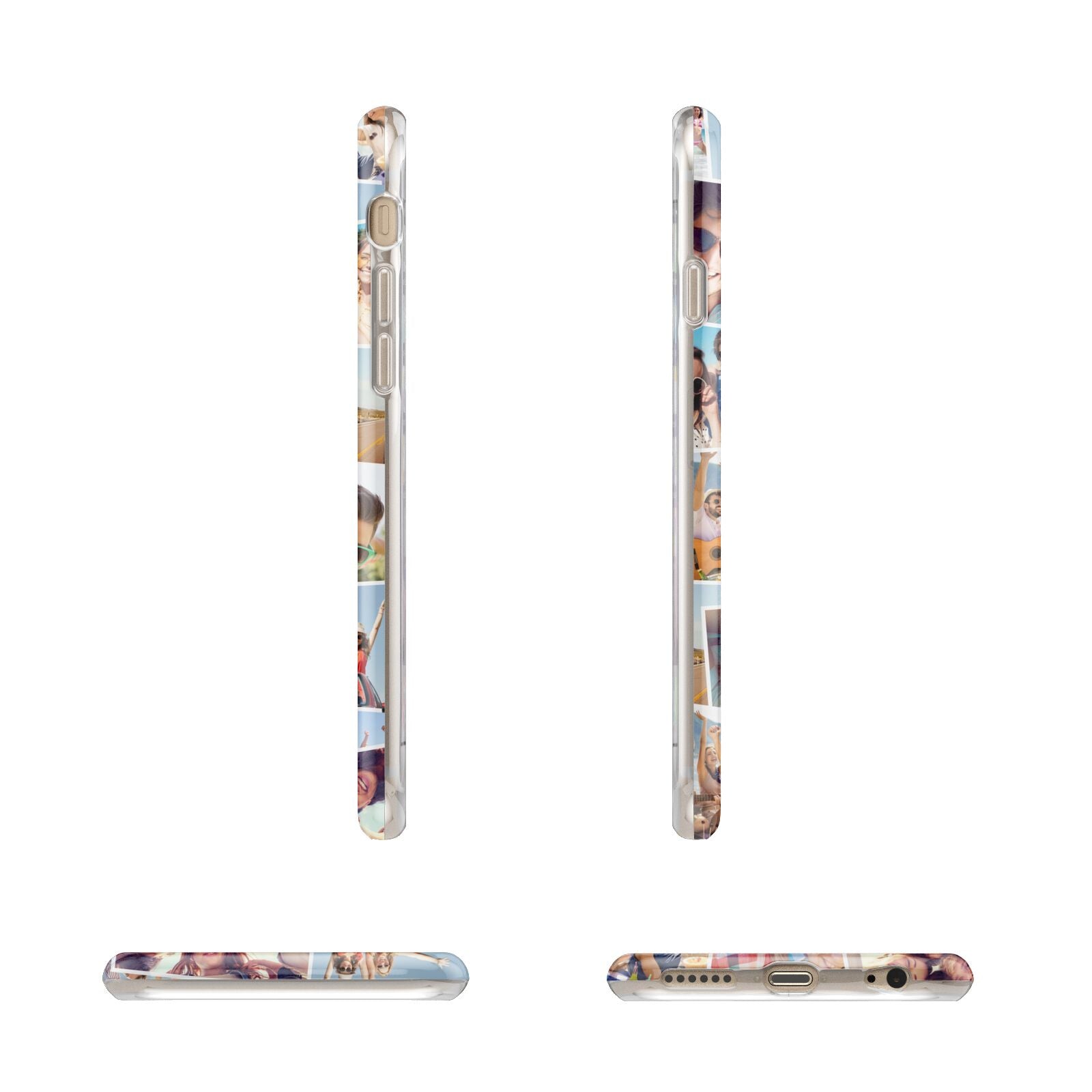 Photo Montage Apple iPhone 6 3D Wrap Tough Case Alternative Image Angles