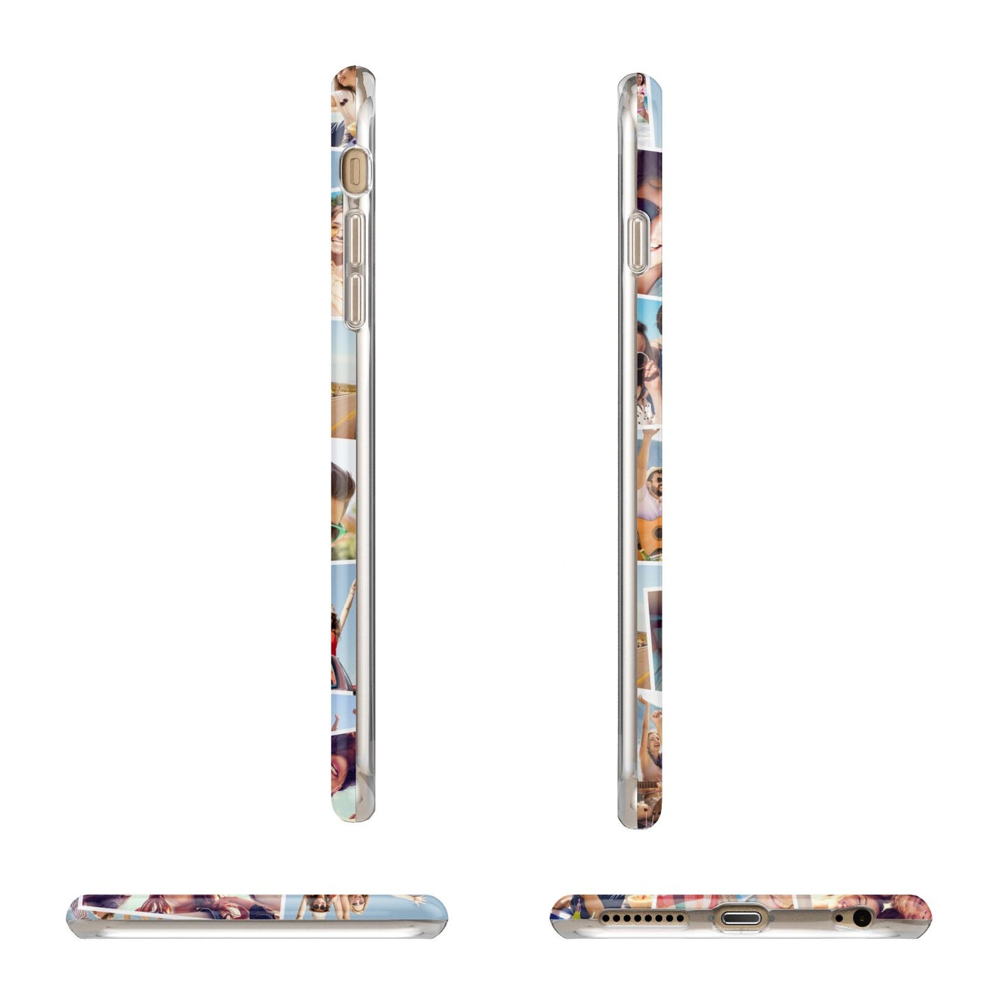 Photo Montage Apple iPhone 6 Plus 3D Wrap Tough Case Alternative Image Angles