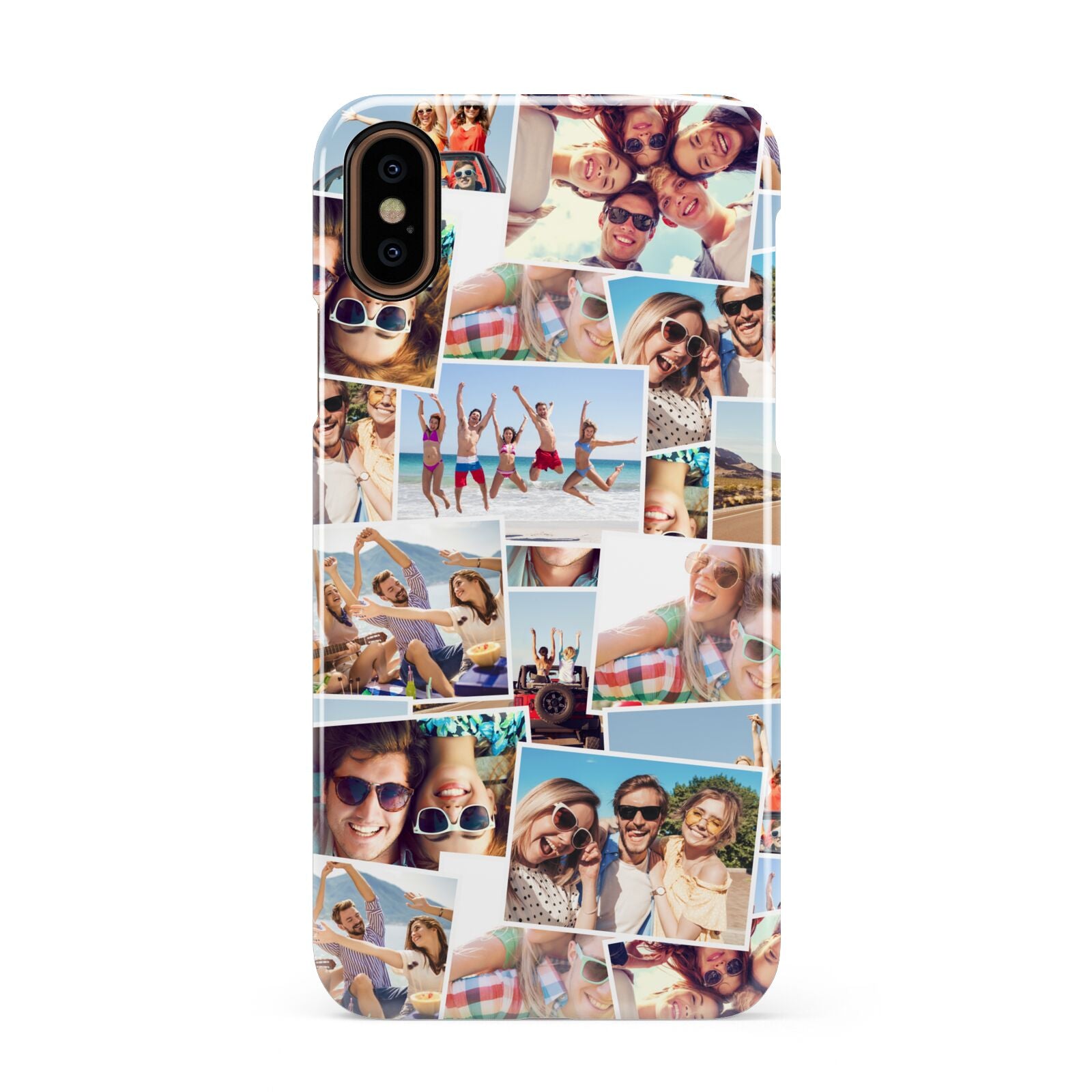 Photo Montage Apple iPhone XS 3D Snap Case
