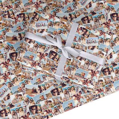 Photo Montage Custom Wrapping Paper