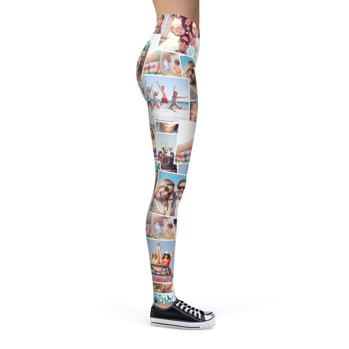 Photo Montage Leggings Right Image