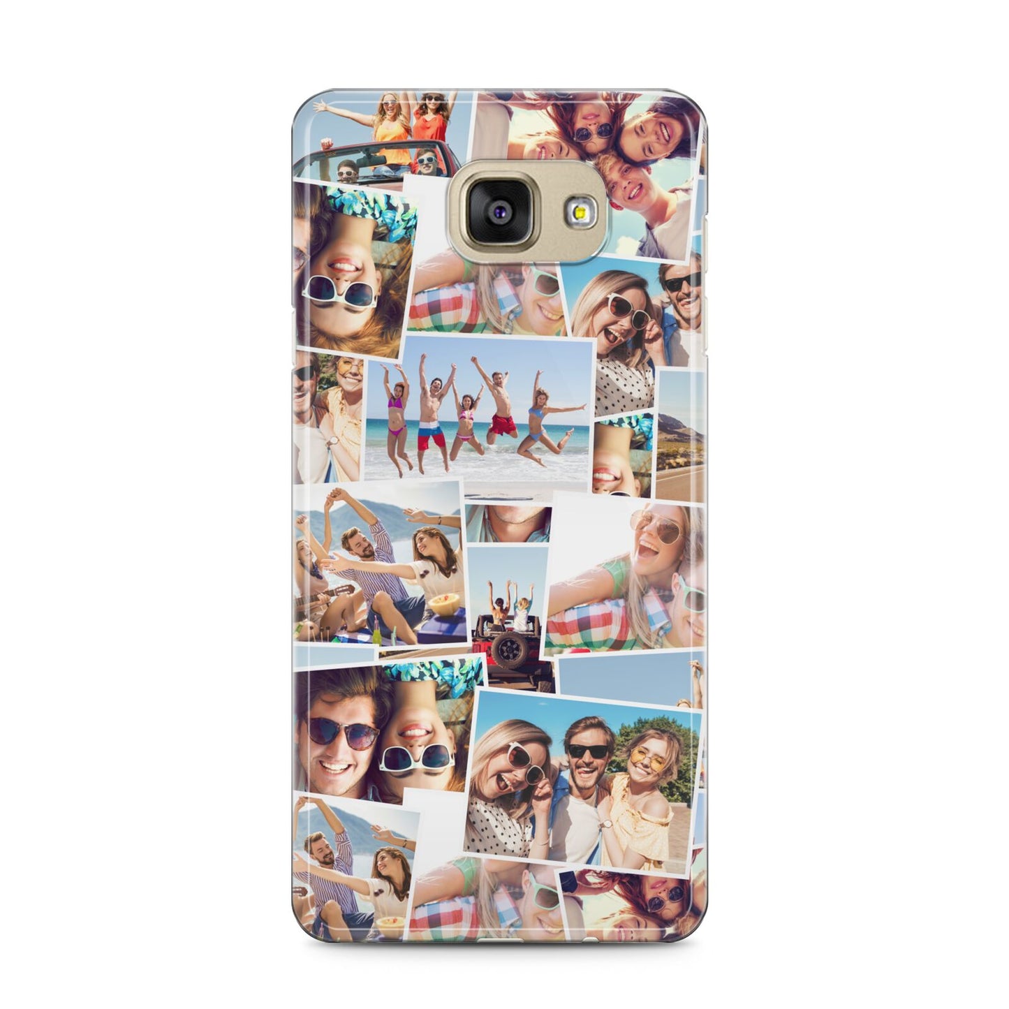 Photo Montage Samsung Galaxy A5 2016 Case on gold phone