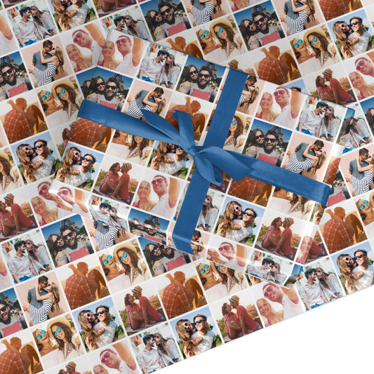 Photo Montage Upload Custom Wrapping Paper