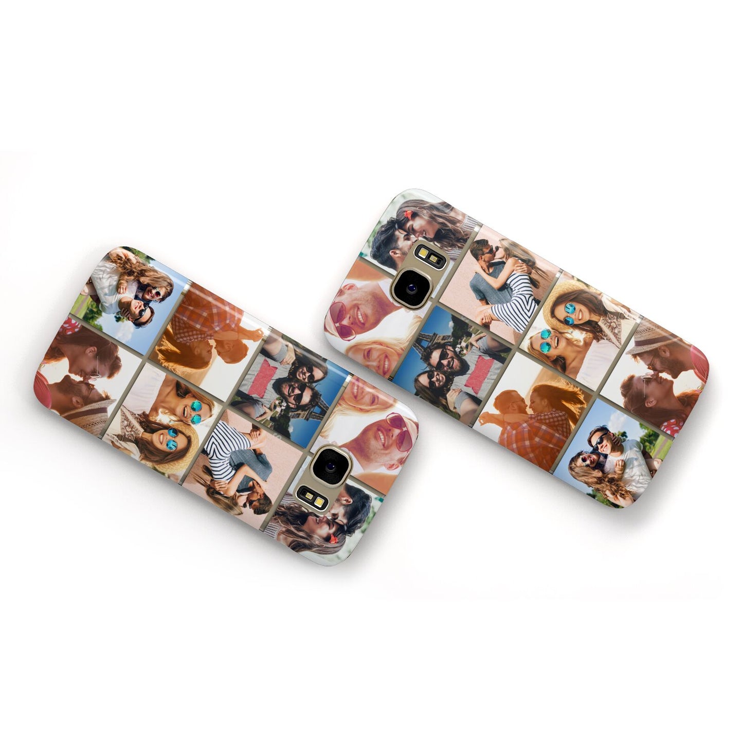 Photo Montage Upload Samsung Galaxy Case Flat Overview