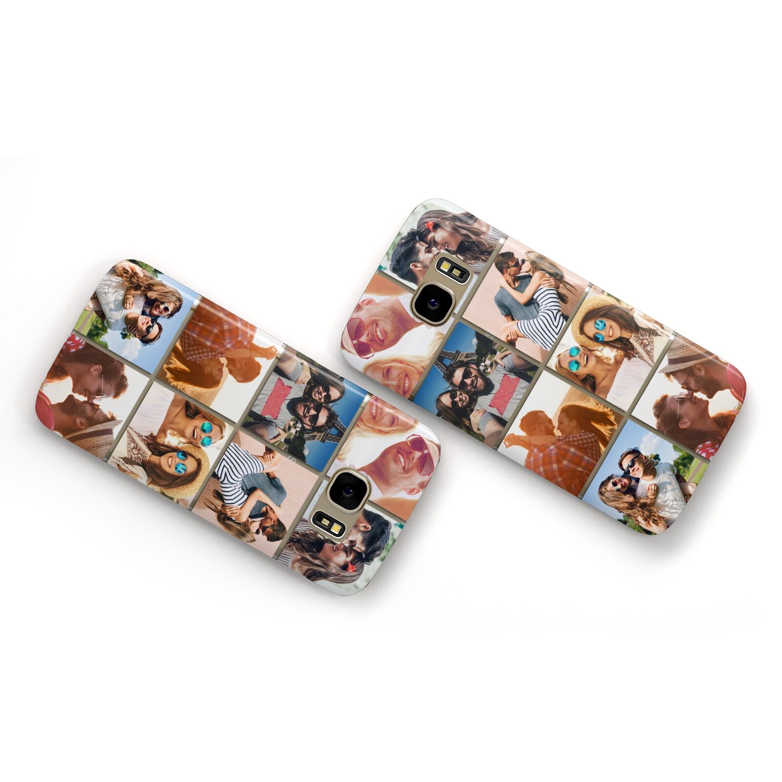 Photo Montage Upload Samsung Galaxy Case Flat Overview