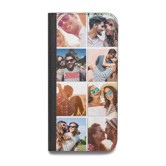 Photo Montage Upload Vegan Leather Flip Samsung Case