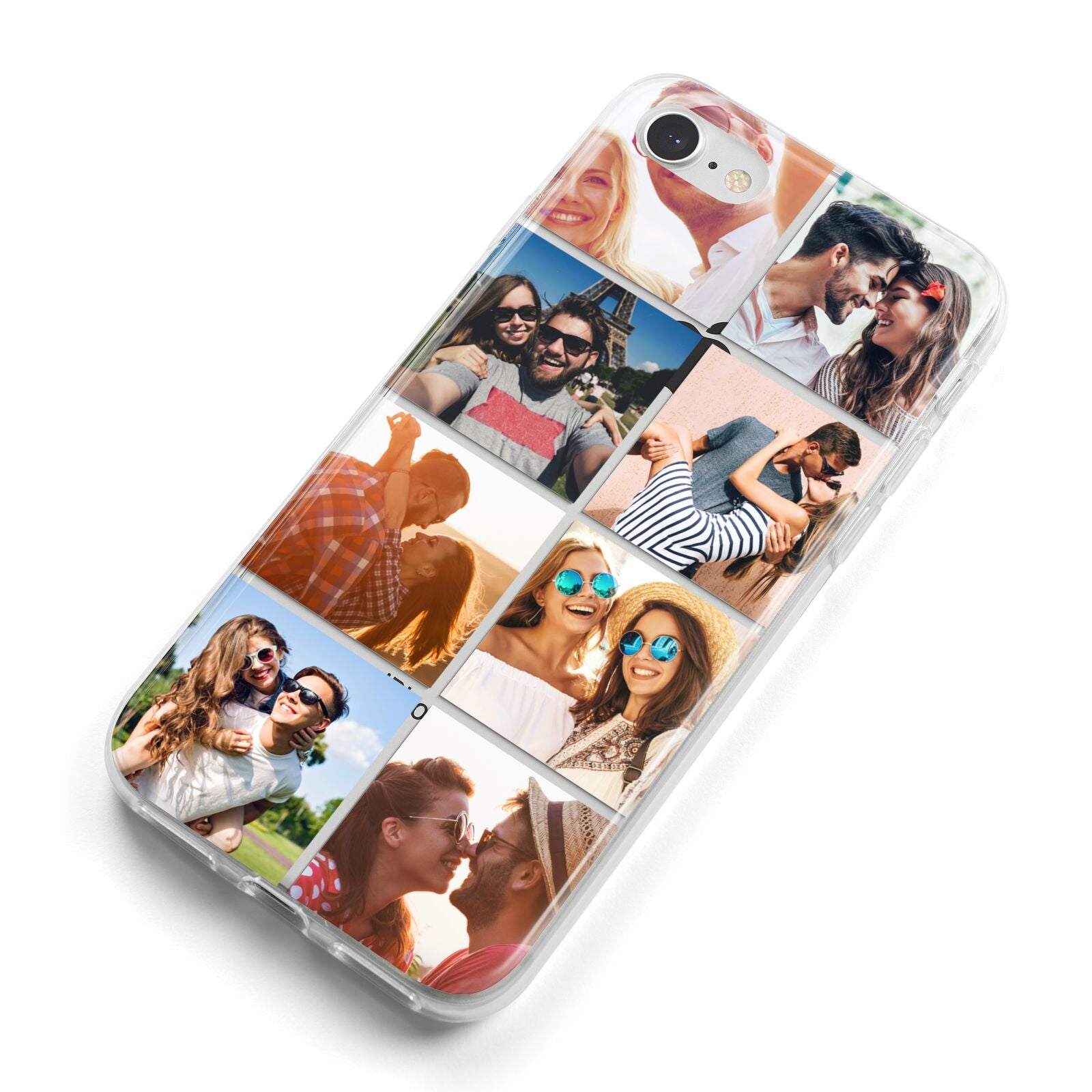 Photo Montage Upload iPhone 8 Bumper Case on Silver iPhone Alternative Image