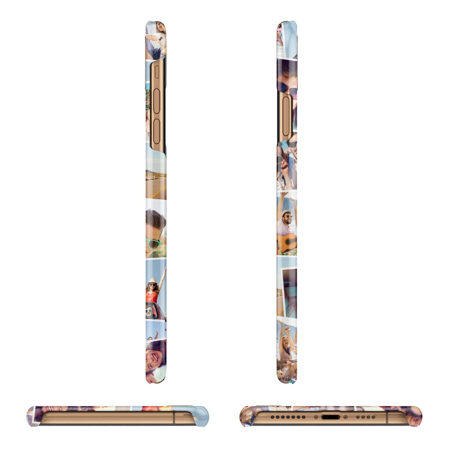 Photo Montage iPhone 11 Pro Max 3D Snap Case Angle Images