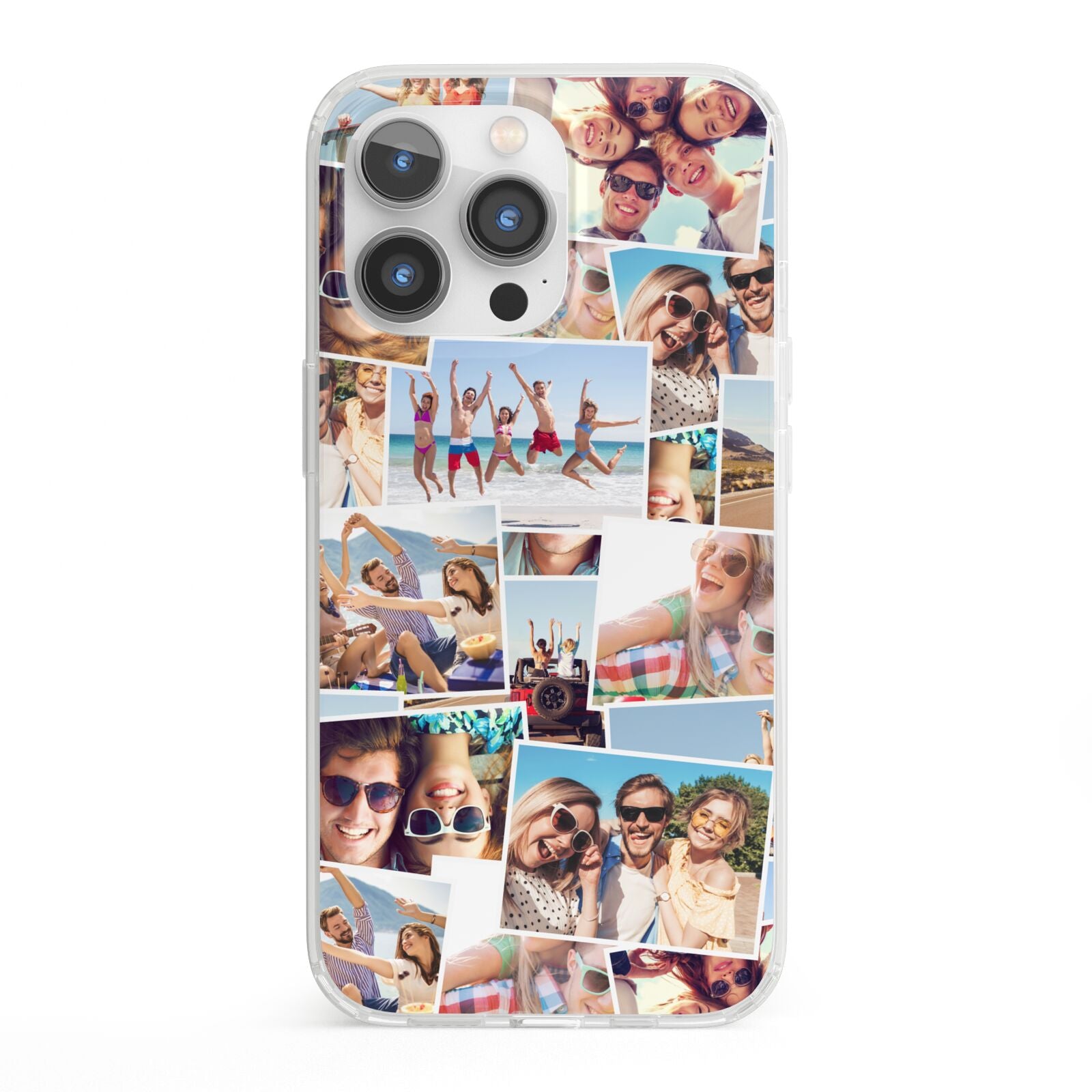 Photo Montage iPhone 13 Pro Clear Bumper Case