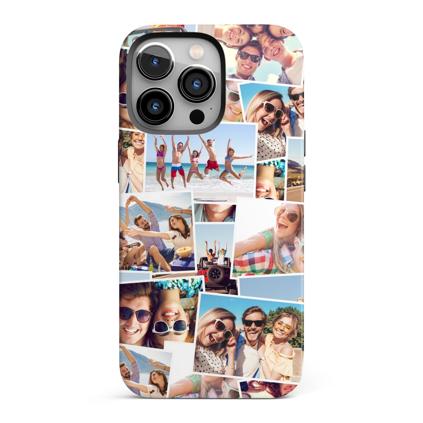 Photo Montage iPhone 13 Pro Full Wrap 3D Tough Case