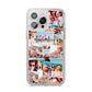 Photo Montage iPhone 14 Pro Max Glitter Tough Case Silver