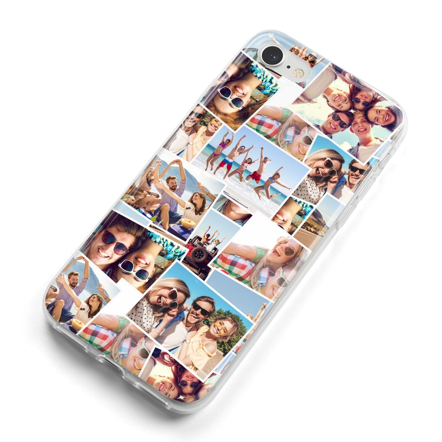 Photo Montage iPhone 8 Bumper Case on Silver iPhone Alternative Image