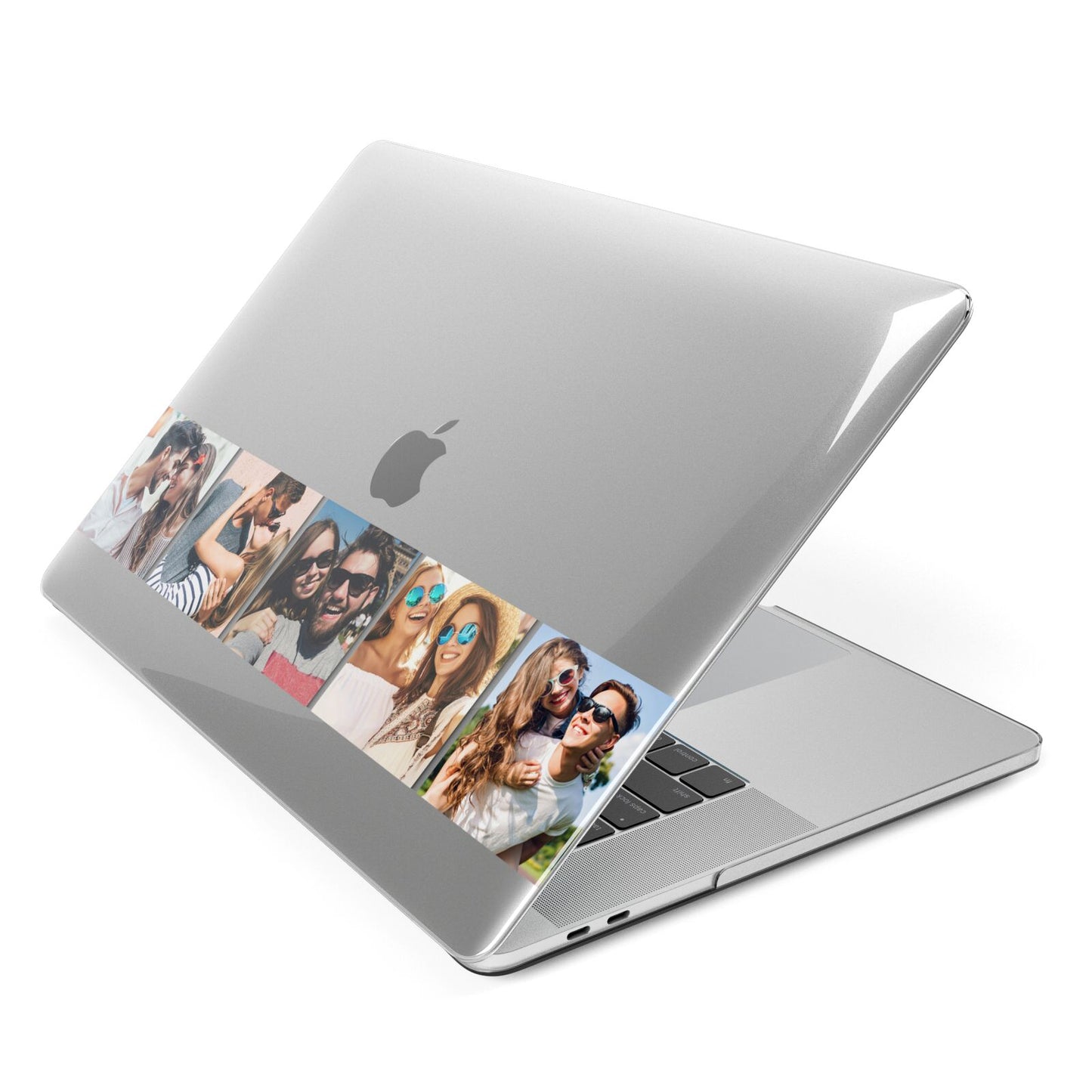 Photo Strip Montage Upload Apple MacBook Case Side View