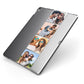 Photo Strip Montage Upload Apple iPad Case on Grey iPad Side View