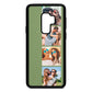 Photo Strip Montage Upload Lime Saffiano Leather Samsung S9 Plus Case