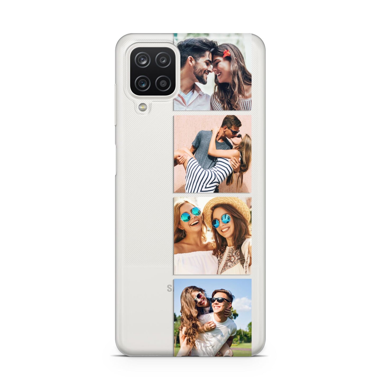 Photo Strip Montage Upload Samsung A12 Case