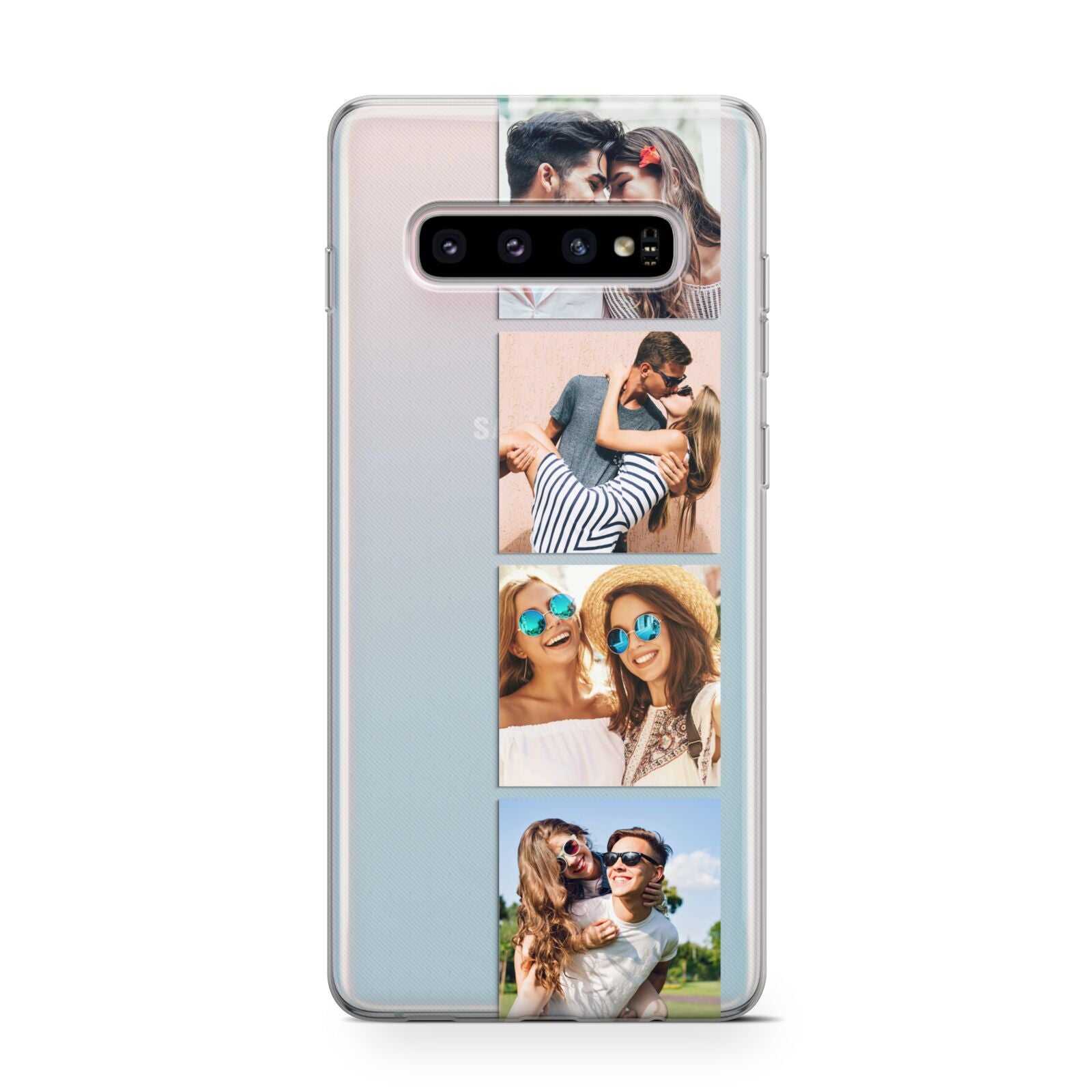 Photo Strip Montage Upload Samsung Galaxy S10 Case