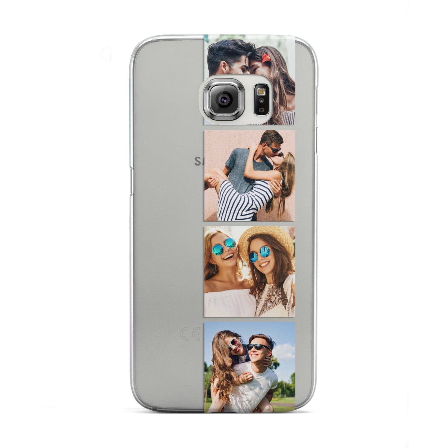 Photo Strip Montage Upload Samsung Galaxy S6 Edge Case