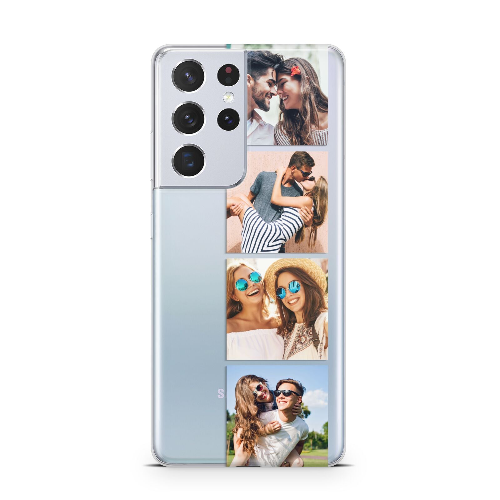 Photo Strip Montage Upload Samsung S21 Ultra Case