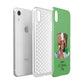 Photo Upload Leprechaun Hat Apple iPhone XR White 3D Tough Case Expanded view