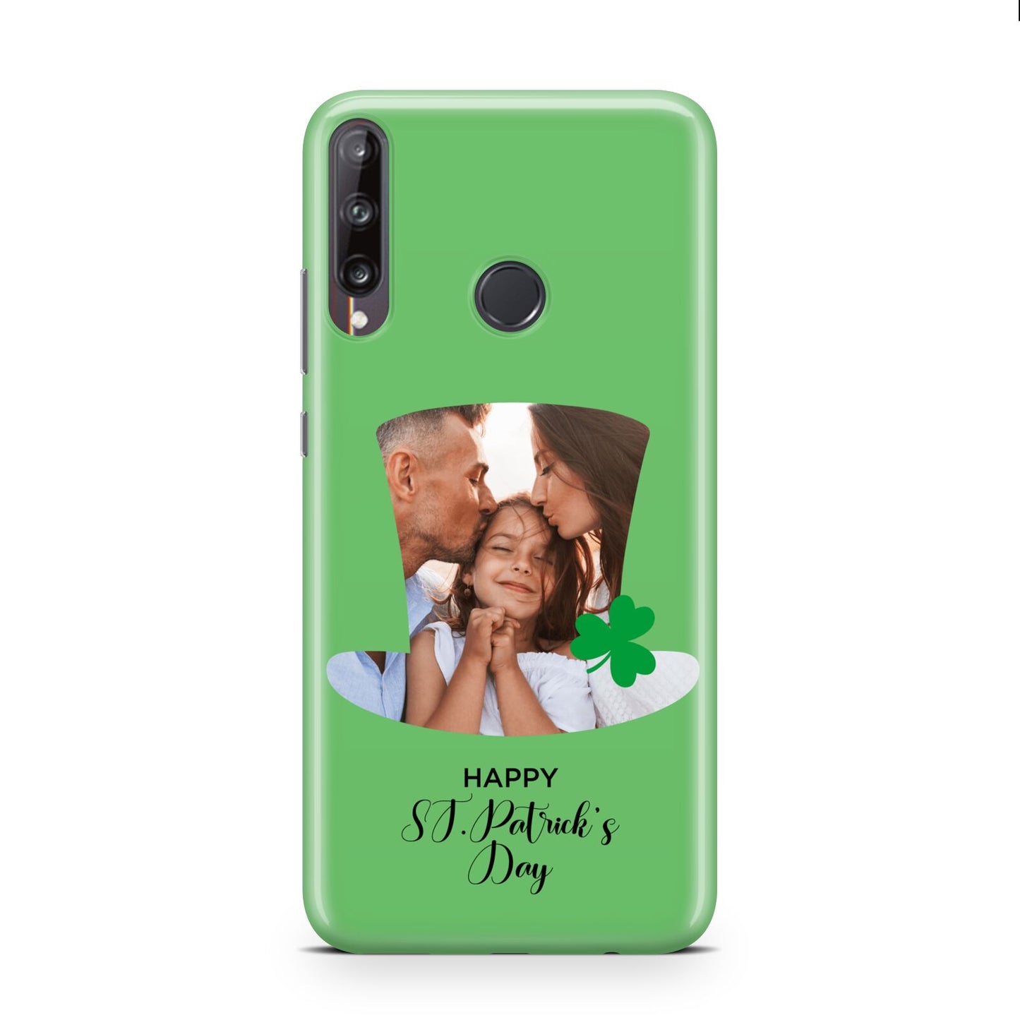 Photo Upload Leprechaun Hat Huawei P40 Lite E Phone Case