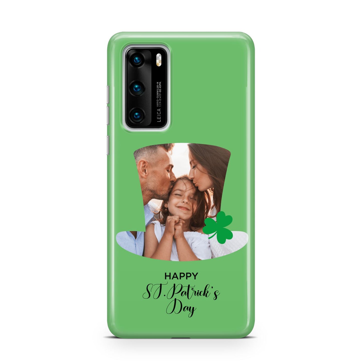 Photo Upload Leprechaun Hat Huawei P40 Phone Case
