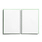 Photo Upload Leprechaun Hat Notebook with White Coil and Lined Paper