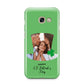 Photo Upload Leprechaun Hat Samsung Galaxy A3 2017 Case on gold phone