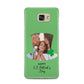 Photo Upload Leprechaun Hat Samsung Galaxy A5 2016 Case on gold phone