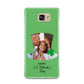 Photo Upload Leprechaun Hat Samsung Galaxy A9 2016 Case on gold phone