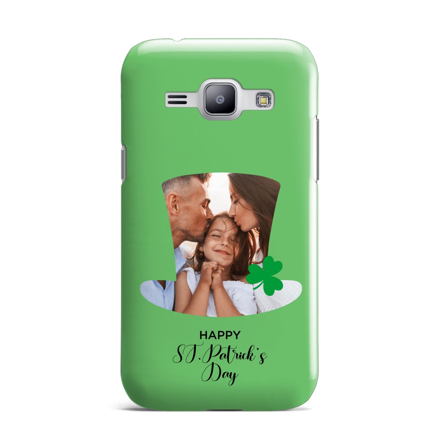 Photo Upload Leprechaun Hat Samsung Galaxy J1 2015 Case