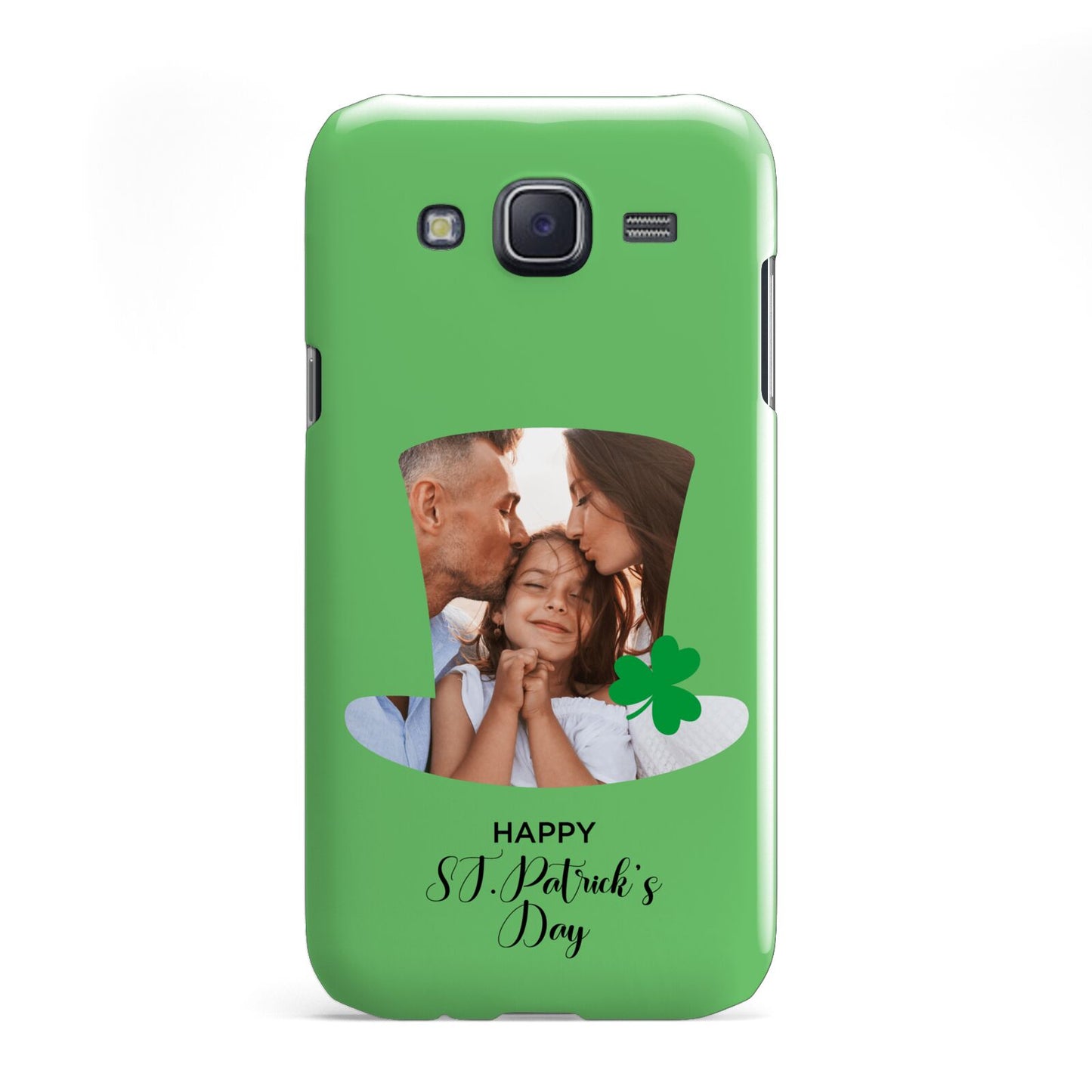 Photo Upload Leprechaun Hat Samsung Galaxy J5 Case